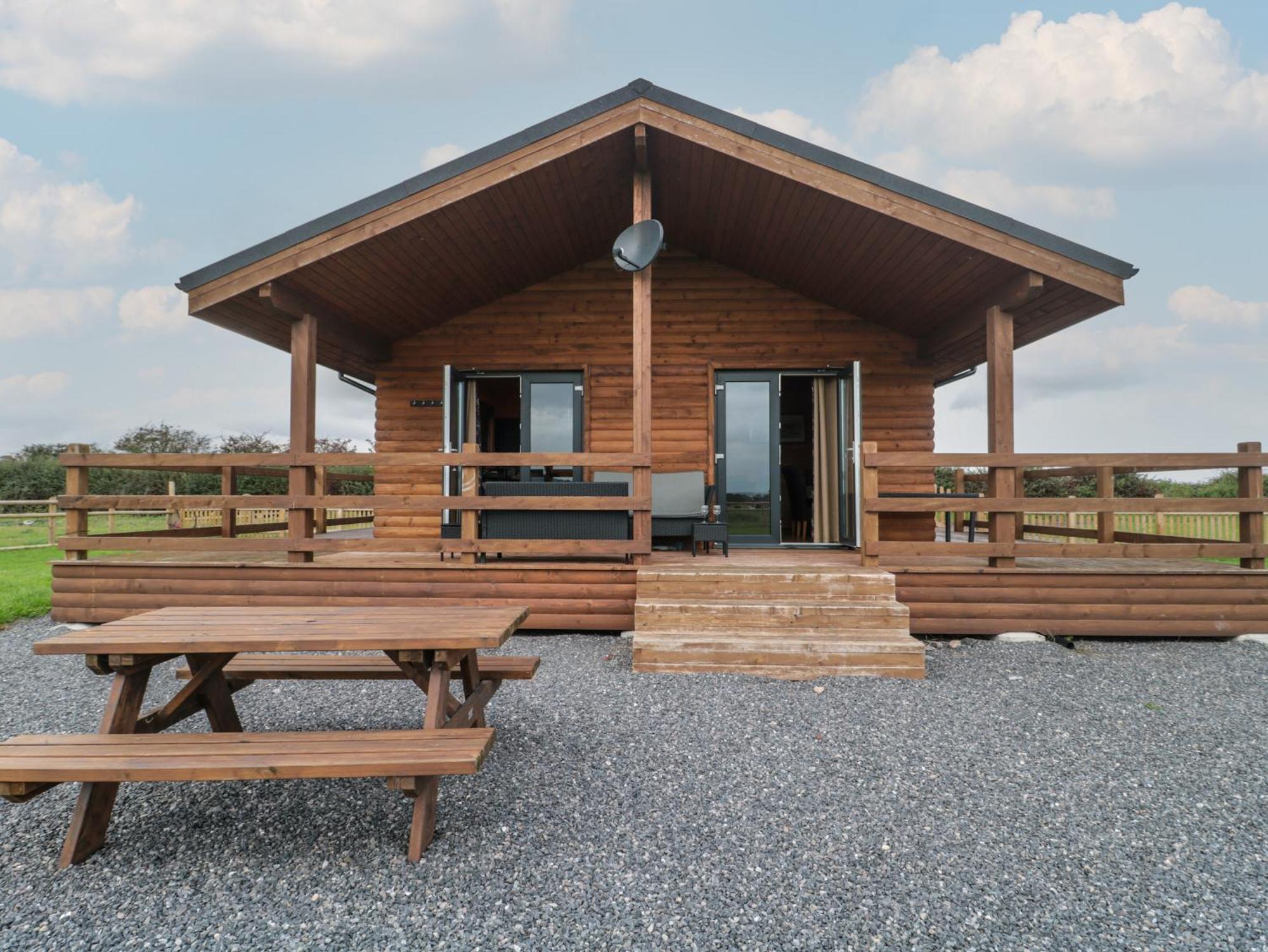 The Lodge At Crossroads Farm Bridgwater Exterior foto